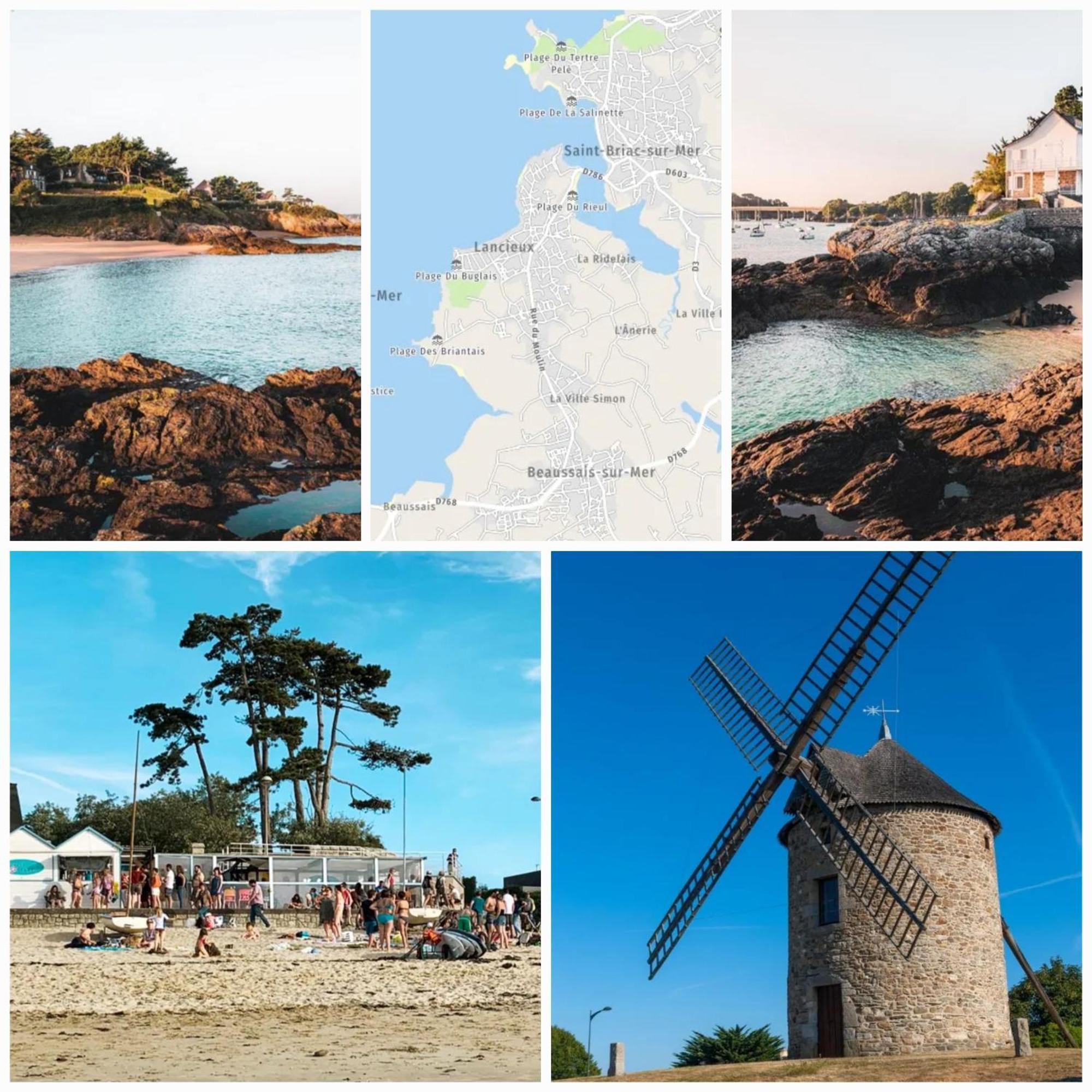 Maison Familiale Sur La Cote D'Emeraude Lancieux Εξωτερικό φωτογραφία