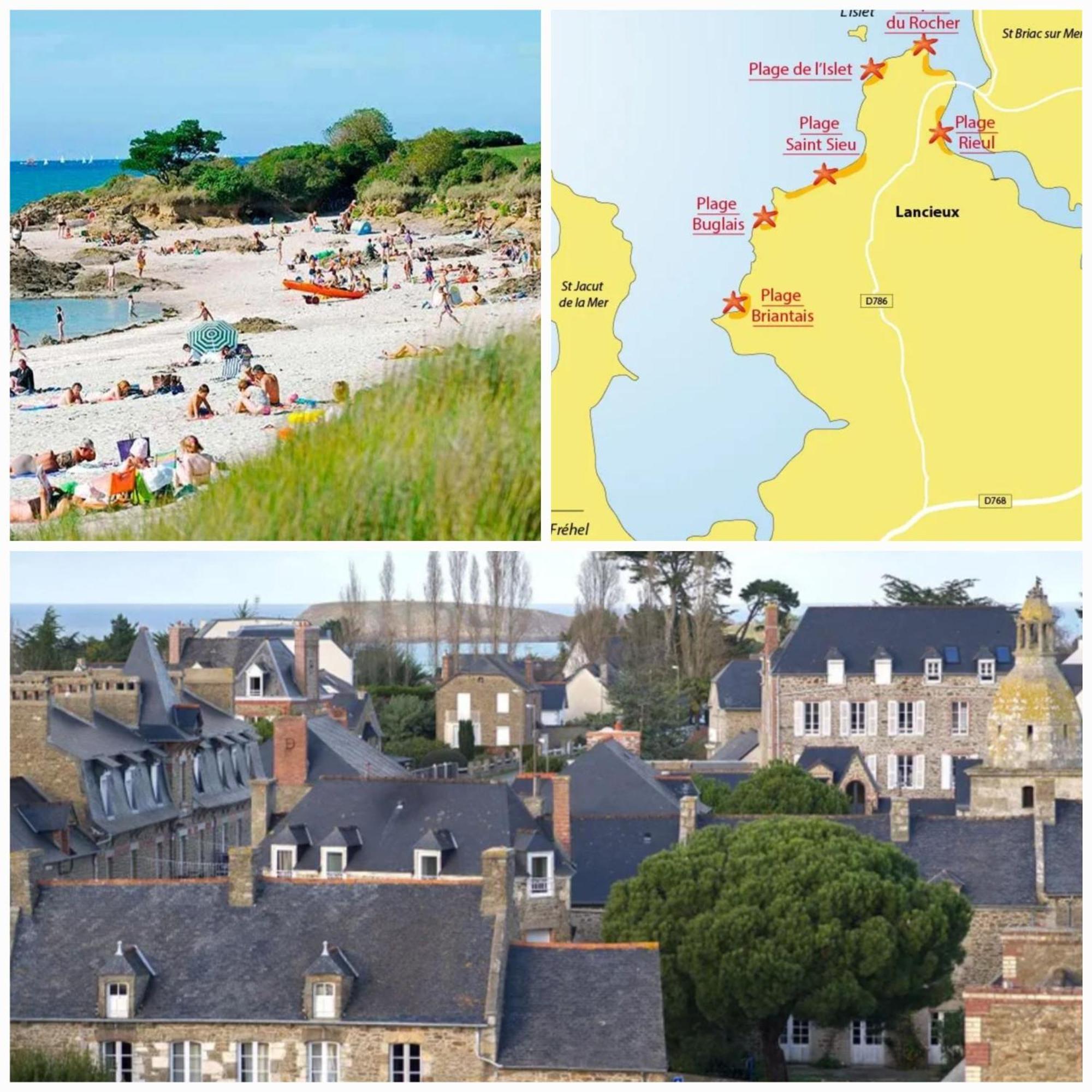 Maison Familiale Sur La Cote D'Emeraude Lancieux Εξωτερικό φωτογραφία